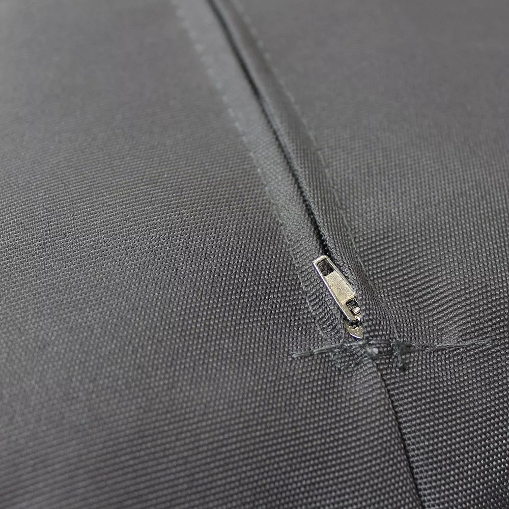 Sunnydaze Decor Sunnydaze Julia Egg Chair Replacement Seat And Headrest Cushions - Gray 5 Sunnydaze Decor Sunnydaze Julia Egg Chair Replacement Seat And Headrest Cushions - Gray - Image 3