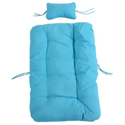 Sunnydaze Decor Sunnydaze Julia Egg Chair Replacement Seat And Headrest Cushions - Blue