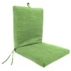 Jordan Manufacturing 21" X 44" French Edge Outdoor Chair Cushion -Safavieh Store 5834125 Green