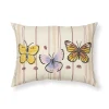Sonoma Goods For Life® Butterflies 12" X 17" Outdoor Throw Pillow