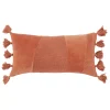 Rizzy Home Tess Throw Pillow -Safavieh Store 5884261 Orange