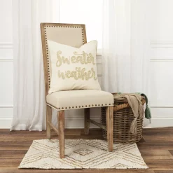 Rizzy Home Cade Throw Pillow -Safavieh Store 5884396 ALT4