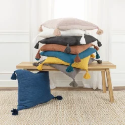 Rizzy Home Charlotte Throw Pillow -Safavieh Store 5884585 ALT5