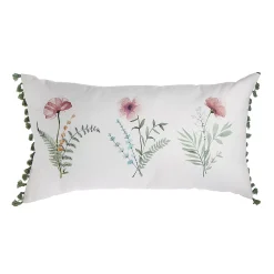Sonoma Goods For Life® White Spring Floral Trio Pillow