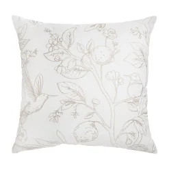Sonoma Goods For Life® Neutral Bird Toile Pillow