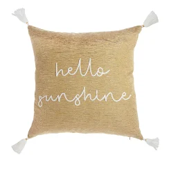 Sonoma Goods For Life® Yellow Hello Sunshine Pillow