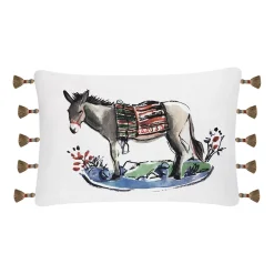 Sonoma Goods For Life® 14" X 20" White Burro Pillow