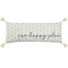 Sonoma Goods For Life® Ivory "Our Happy Place" Pillow