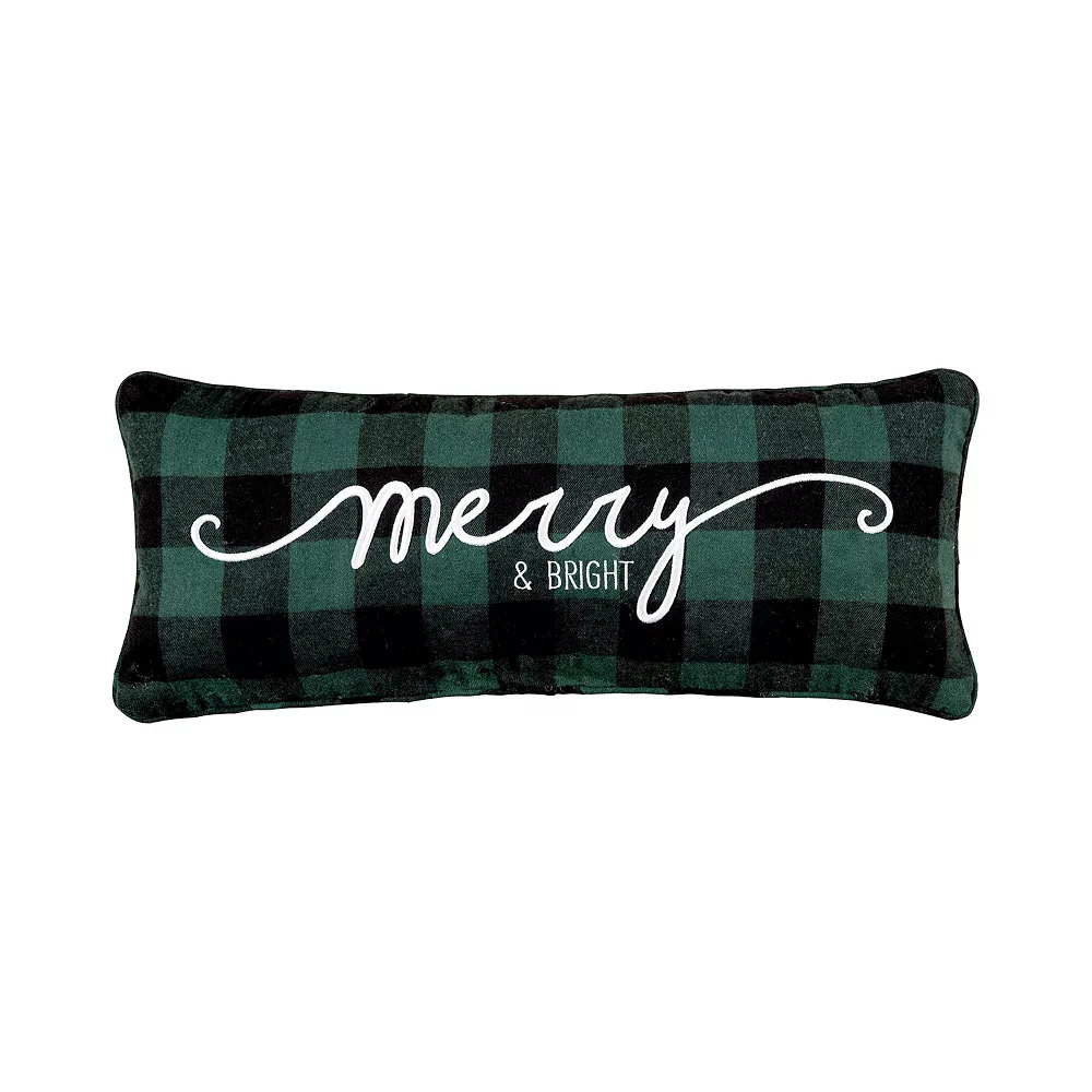 C&F Home Merry Buffalo Check Christmas Throw Pillow 3 C&F Home Merry Buffalo Check Christmas Throw Pillow