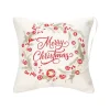 C&F Home Merry Christmas Wreath Throw Pillow