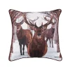 C&F Home Deer Descending Winter Throw Pillow 2 C&F Home Deer Descending Winter Throw Pillow -Safavieh Store 5926598