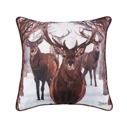 C&F Home Deer Descending Winter Throw Pillow