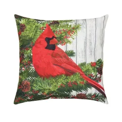 C&F Home Christmas Cardinal Throw Pillow