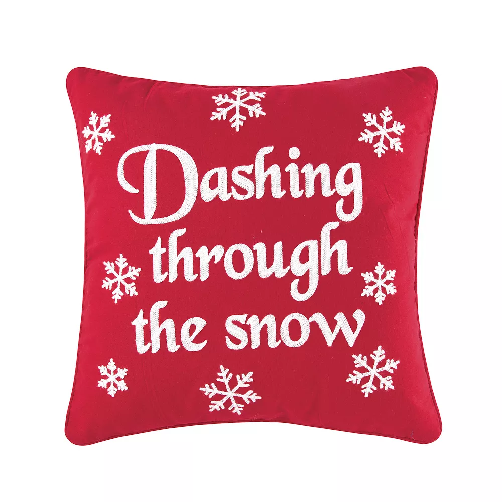 C&F Home Dashing Through Snow Christmas Throw Pillow 3 C&F Home Dashing Through Snow Christmas Throw Pillow