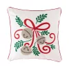 C&F Home Jingle Bow Christmas Throw Pillow -Safavieh Store 5926651