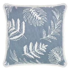 Sonoma Goods For Life® Blue Palm Ultimate Feather Fill Throw Pillow