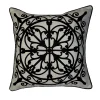 Edie At Home Edie@Home Indoor Outdoor Arabesque Tile Lasercut Throw Pillow -Safavieh Store 5927143