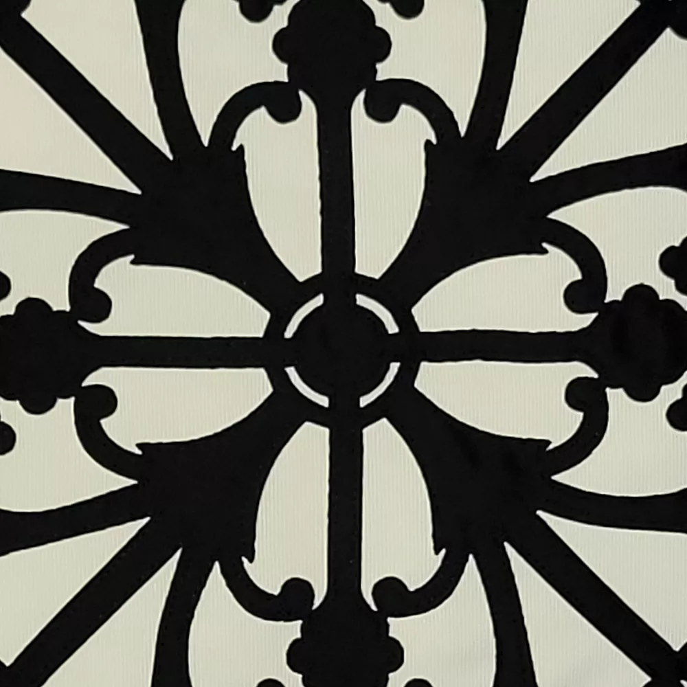 Edie At Home Edie@Home Indoor Outdoor Arabesque Tile Lasercut Throw Pillow 7 Edie At Home Edie@Home Indoor Outdoor Arabesque Tile Lasercut Throw Pillow - Image 5