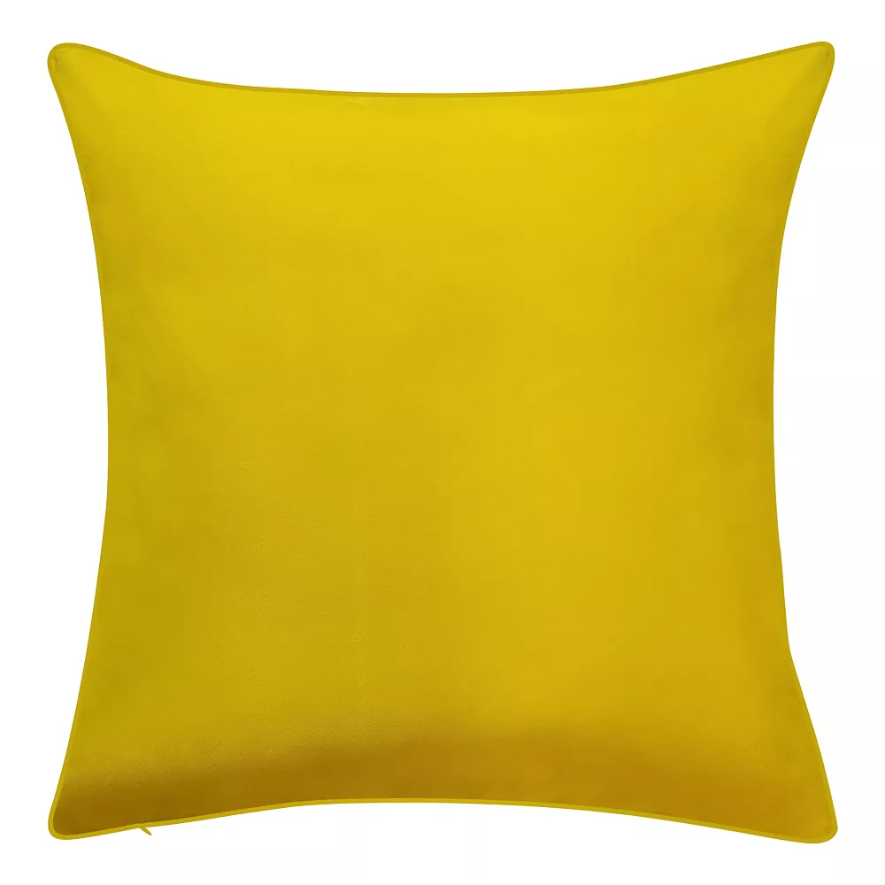 Edie At Home Edie@Home Indoor Outdoor Floral Print With Allover Embroidery Throw Pillow 4 Edie At Home Edie@Home Indoor Outdoor Floral Print With Allover Embroidery Throw Pillow - Image 2