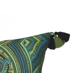 Edie At Home Edie@Home Indoor Outdoor Arabesque Watercolor Paisley Throw Pillow -Safavieh Store 5927152 ALT2