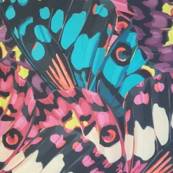 Edie At Home Edie@Home Indoor Outdoor Abstract Allover Butterfly Wings Throw Pillow -Safavieh Store 5927168 ALT4