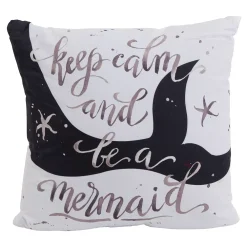 NATCO Home Be A Mermaid Throw Pillow