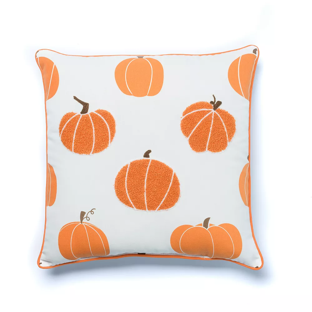 Tempo Home Polka Dot Pumpkins Toss Throw Pillow 3 Tempo Home Polka Dot Pumpkins Toss Throw Pillow
