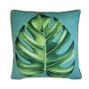 NYBG New York Botanical Garden® Indoor Outdoor Monstera Leaf Throw Pillow