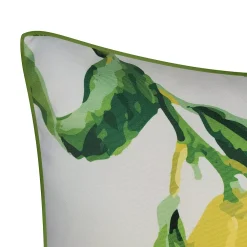 NYBG New York Botanical Garden® Indoor Outdoor Oversized Lemon Throw Pillow -Safavieh Store 5931698 ALT2