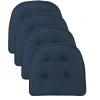 Food Networkâ„¢ The Gripper Max Tufted Chair Pad 4-pk. 1 Food Networkâ„¢ The Gripper Max Tufted Chair Pad 4-pk. -Safavieh Store 5940239 Indigo