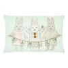 Celebrate Together Easter Aqua Bunny Family Pillow