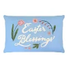 Celebrate Together Easter Blue Easter Blessings Pillow -Safavieh Store 5941312