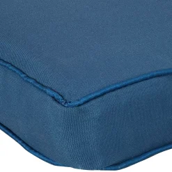 Sunnydaze Decor Sunnydaze Indoor/Outdoor Olefin Bench Cushion - 41 In X 18 In - Blue -Safavieh Store 5947896 ALT2