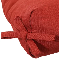 Sunnydaze Decor Sunnydaze Tufted High Back Olefin Indoor/Outdoor Patio Chair Cushion - Red 7 Sunnydaze Decor Sunnydaze Tufted High Back Olefin Indoor/Outdoor Patio Chair Cushion - Red -Safavieh Store 5947900 ALT2