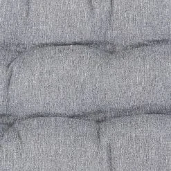 Sunnydaze Decor Sunnydaze Indoor/Outdoor Olefin 3-Piece Tufted Settee Cushion Set - Gray 9 Sunnydaze Decor Sunnydaze Indoor/Outdoor Olefin 3-Piece Tufted Settee Cushion Set - Gray -Safavieh Store 5947901 ALT3