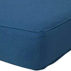 Sunnydaze Decor Sunnydaze Indoor/Outdoor Polyester Back And Seat Cushions - Blue -Safavieh Store 5947902 ALT2