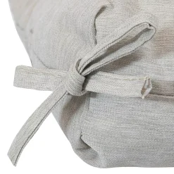 Sunnydaze Decor Sunnydaze Indoor/Outdoor Olefin Tufted High-Back Chair Cushion - Gray 8 Sunnydaze Decor Sunnydaze Indoor/Outdoor Olefin Tufted High-Back Chair Cushion - Gray -Safavieh Store 5947903 ALT2