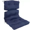 Sunnydaze Decor Sunnydaze Indoor/Outdoor Olefin Tufted High-Back Chair Cushion - Blue -Safavieh Store 5947910