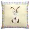 Celebrate Together Easter Multi Check Bunny Pillow -Safavieh Store 5961722