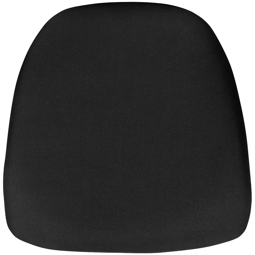 Emma+Oliver Emma And Oliver Indoor Hard Black Fabric Chiavari/Dining Chair Cushion 3 Emma+Oliver Emma And Oliver Indoor Hard Black Fabric Chiavari/Dining Chair Cushion