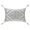 Five Queens Court Tammy Silver Boudoir Decorative Throw Pillow -Safavieh Store 5998596