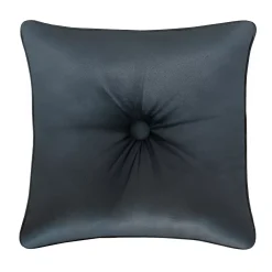 Five Queens Court Carla Azure 18" Square Decorative Throw Pillow -Safavieh Store 5998685 ALT