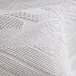 Nalu Nohea White Decorative Pillow - 20" X 20" 7 Nalu Nohea White Decorative Pillow - 20" X 20" -Safavieh Store 6017444 ALT2