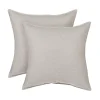 Sorra Home Sunbrella Canvas 2-pack Pillow Set -Safavieh Store 6020197 Prumice