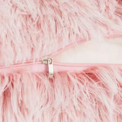 Juvale Blush Pink Faux Fur Throw Pillow Covers, Fuzzy Home Decor (18 X 18 Inches, 2 Pack) 9 Juvale Blush Pink Faux Fur Throw Pillow Covers, Fuzzy Home Decor (18 X 18 Inches, 2 Pack) -Safavieh Store 6096377 ALT3