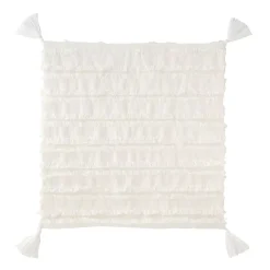 Farmlyn Creek Decorative Striped White Throw Pillow Covers For Bedroom, Couch, Patio Furniture (2 Pack, 20 X 20 In) -Safavieh Store 6096382 ALT2