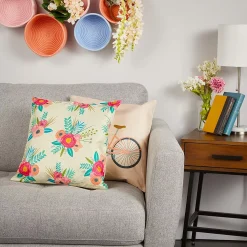 Juvale Spring Throw Pillow Covers For Easter, 4 Designs (17 X 17 In, 4 Pack) -Safavieh Store 6096427 ALT2