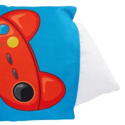 Juvale 4 Pack Decorative Gaming Themed Kids Throw Pillow Cover, 4 Designs (18 X 18 In) -Safavieh Store 6096674 ALT2