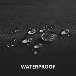 Unikome 4-Piece Solid Waterproof Outdoor Patio Seat Cushion Rounded Square -Safavieh Store 6114444 ALT3