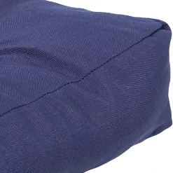 Sunnydaze Decor Sunnydaze Indoor/Outdoor Olefin 3-Piece Tufted Settee Cushion Set - Blue -Safavieh Store 6115804 ALT2